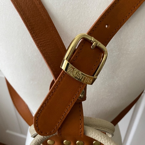 PRICE REDUCED!!! NWT Valentina Convertible Backpack Sling Purse Made in Italy - Picture 5 of 12